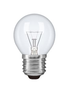 Golf Ball E27 Clear 25W Incandescent/T