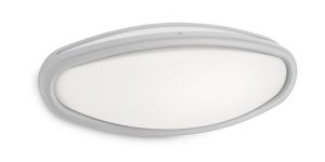 Nature Wall Lamp 1 Light E27 IP44 Exterior Grey/Synthetic