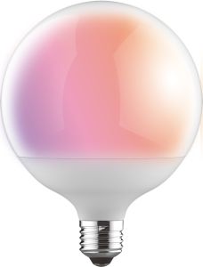 Digit Wi-Fi Smart Lamp,15W E27 Globe 120mm, RGB+CCT 2700K-6400K, 1200lm, APP Control, Alexa & Google Voice Control, 3yrs Warranty