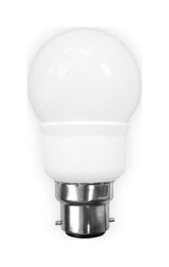 Extra Mini Supreme Ball B22 7W 2700K Compact Fluorescent