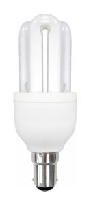 Extra Mini Supreme 3U B15 11W 2700K Compact Fluorescent