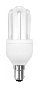 Extra Mini Supreme 3U B15 15W 2700K Compact Fluorescent