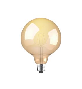 Value Vintage LED Globe 95mm E27 4W 2200K, 330lm, Gold Glass