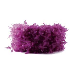 Arqus Feather Shade Aubergine 410mm x 200mm