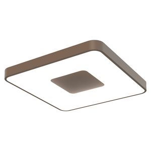 Coin Square Ceiling 100W LED With Remote Control 2700K-5000K, 4900lm, Gold, 3yrs Warranty