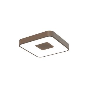 Coin Square Ceiling 56W LED With Remote Control 2700K-5000K, 2500lm, Gold, 3yrs Warranty