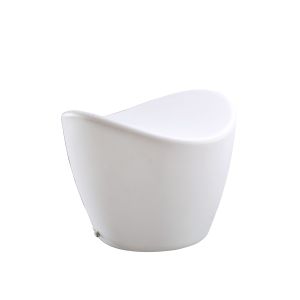 Cool Stool No Light Outdoor, Opal White