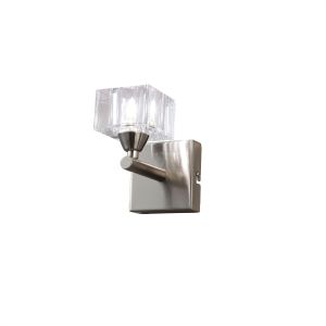 Cuadrax Wall Lamp 1 Light G9, Satin Nickel (0004029)