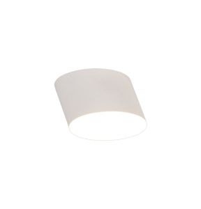 Ditto Spotlight 10.5cm Round 1 x 10W LED, 3000K, 700lm, Sand White, 3yrs Warranty