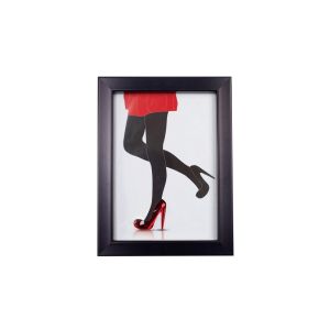 (DH) Glamour Red Shoes, Black Frame, Red Crystal
