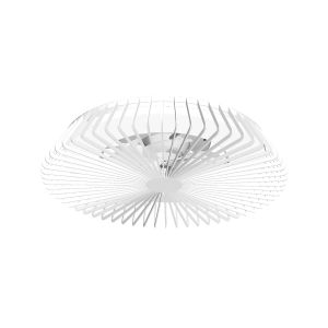 Himalaya 70W LED Dimmable Ceiling Light With Built-In 35W DC Reversible Fan, Remote, APP & Alexa/Google Voice Control, 4900lm, White, 5yrs Warranty