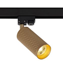 Jovis Track Adjustable Spot Light, 1 x GU10, Champagne Gold