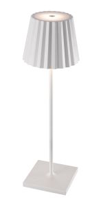 K2 Table Lamp, 2.2W LED, 3000K, 188lm, IP54, USB Charging Cable Included, White, 3yrs Warranty