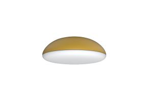 Kazz Ceiling 38cm Round, 4 x E27 (Max 20W LED), Gold