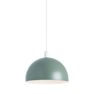 Endon NE-NEWSOME-TA Newsome Single Pendant Matt Taupe/Matt Ccrain Finish