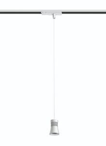 Pagoda Pendant For Track, 12.5W LED, 3000K, 950lm, White, 3yrs Warranty
