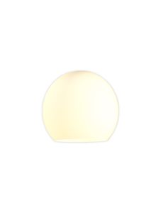 Penton 140mm Open Mouth (F) Round Opal Globe Glass Shade