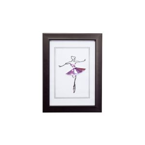 (DH) Play Ballascota, Black Frame , Pink Crystal