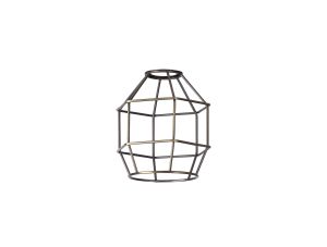 Prema Hexagon 14cm Wire Cage Shade, Antique Brass