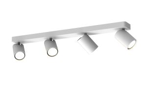 Sal Linear 4 Light Spotlight GU10, Matt White