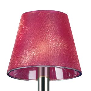 Clip-On Shade Pink Crystal Effect Vinyl
