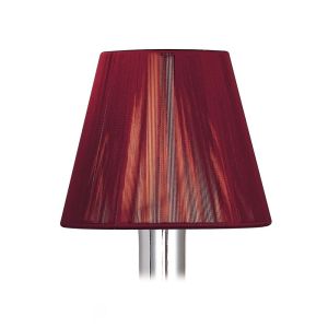 Clip On Silk String Shade Red Wine 80/130mm x 110mm