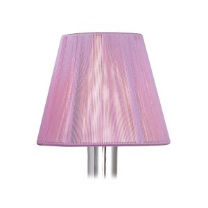 Clip On Silk String Shade Lilac Pink 80/130mm x 110mm