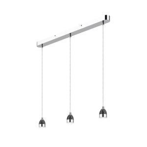 3lt Bar Modular Suspension Polished Chrome LED