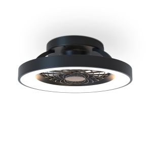 Tibet Mini 70W LED Dimmable Ceiling Light With 35W DC Reversible Fan, Remote, 3900lm, Black, 5yrs Warranty