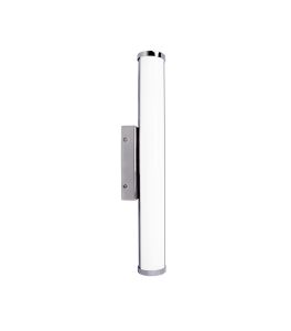 Tolmer Wall Lamp Large, 1 x 12W LED, 4000K, 848lm, IP44, Polished Chrome, 3yrs Warranty