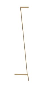 Vector Floor Lamp, 20W LED, 3000K, 1500lm, Gold, 3yrs Warranty