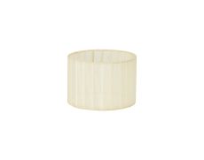 Serena Round Cylinder, 160 x 110mm Organza Shade, Cream