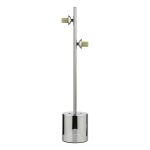Spiral 2 Light G9 Polished Chrome Table Lamp With Inline Switch (Frame Only)