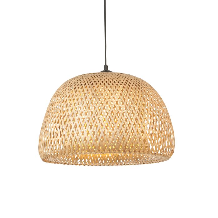 Black basket on sale weave light fixture