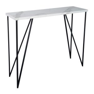 Fotini Table White Marble Finish