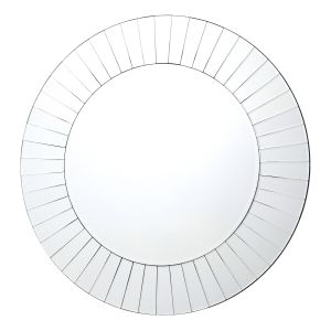 Lahaina Bevelled Round Mirror 80cm