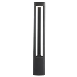 Michigan LED Outdoor Post 800mm Height - Dark Grey