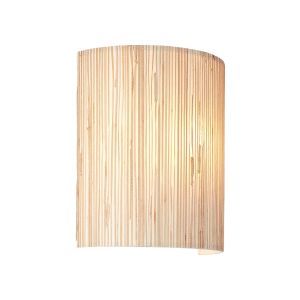 Longshore 1 Light E27 Natural Seagrass Wall Light