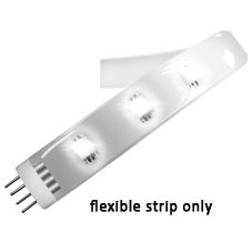 Fluid White 12 LED Flexible Strip (0.8W)