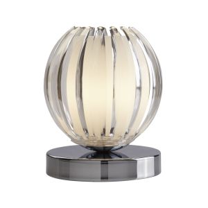 Claw - Touch Table Lamp, Chrome, Clear Acrylic, Frosted Glass