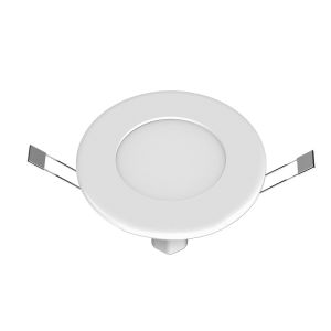 Intego Ultra-Slim Round Small 8W Cool White 200lm, Cut Out: 85mm, 3yrs Warranty