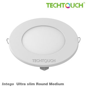 Intego Ultra-Slim Round Medium 15W Cool White 560lm, Cut Out: 130mm, 3yrs Warranty