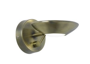 Endon 224-AN Oval Pilotg Wb Comes With Lamp+Dimmer 4 Light In Brass