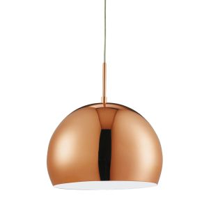 Industrial Pendants - 1 Light 40cm Copper Ball Pendant
