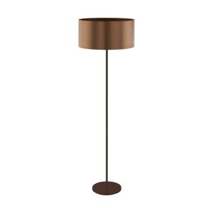 Saganto 1 1 Light E27, 60W, Double Insulated, 220V Floor Lamp Brown With Plastic