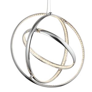 Dimmable Rings - 3 Light LED Gyro Pendant