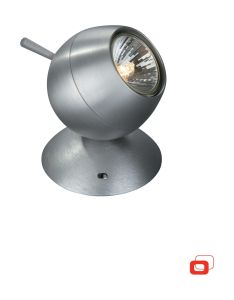 Lily Table Lamp. 1 Light GU10, Aluminium