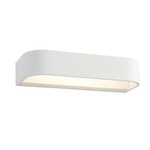 Free 1 Light Integrated LED White Wall Light