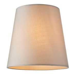 Grace 1 Light E14 6" Shade Tapered Cylindrical In A Pure Silk Marble Effect