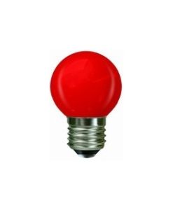 Decorative Multi-LED Ball E27 0.3W Red